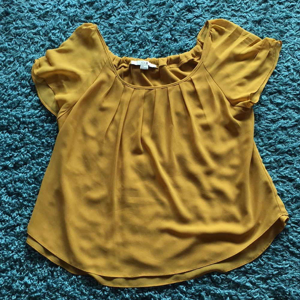 Forever 21 Mustard Top